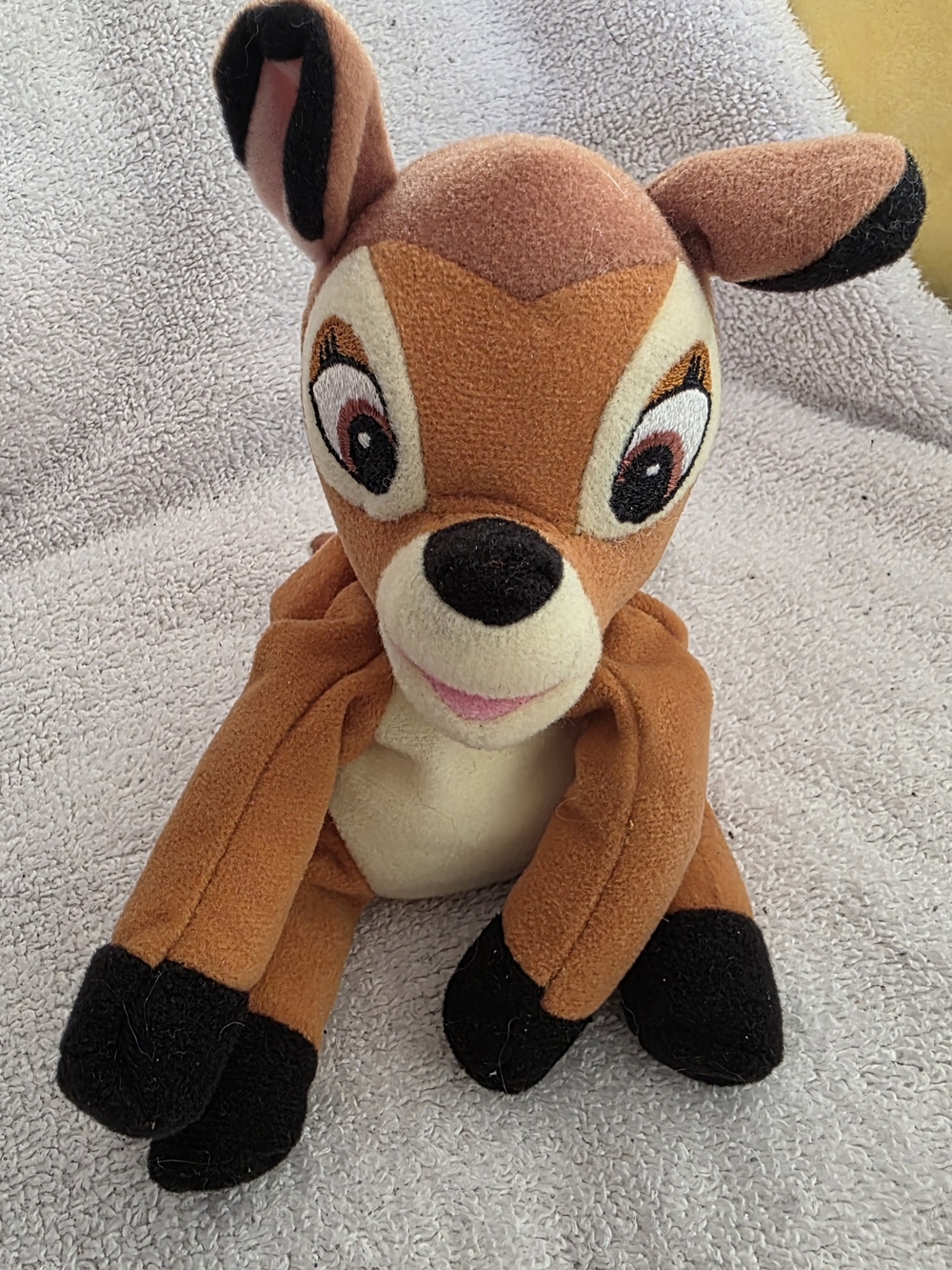 Disney Bambi Plush Deer Toy in Brown, Cream, Black